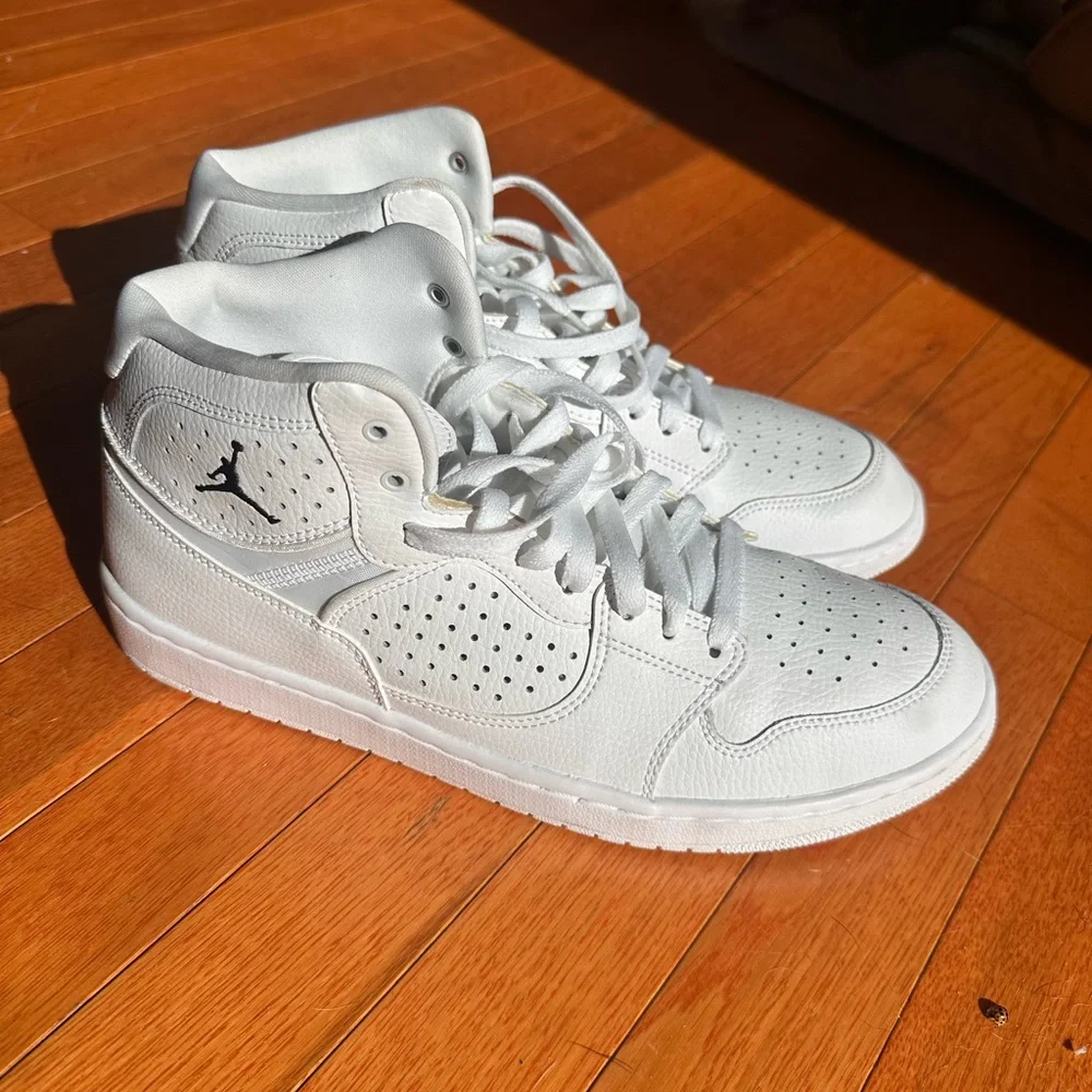 Jordan White High-Top Sneakers - Picture 1 of 4